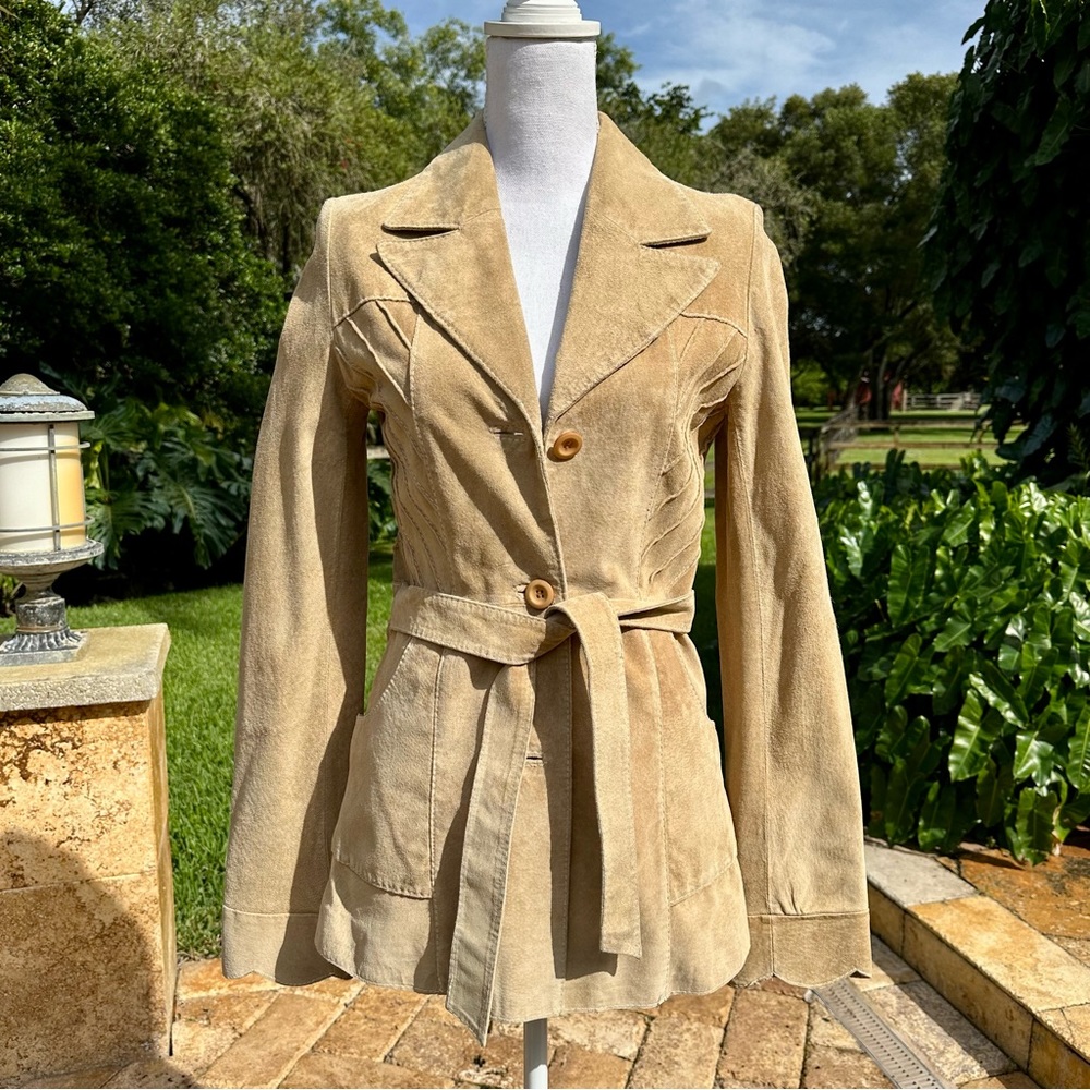 Arden B Leather Suede Jacket